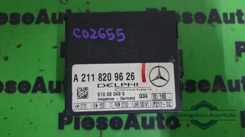 Modul alarma Mercedes E-Class (2002->) [W211] a2118209626