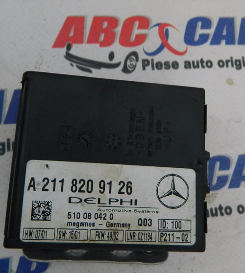 Modul alarma Mercedes S-Class 1998-2005 W220 A2118209126