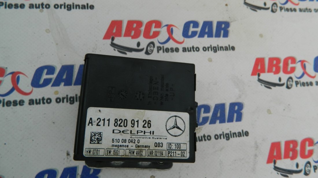 Modul alarma Mercedes S-Class W220 cod: A2118209126