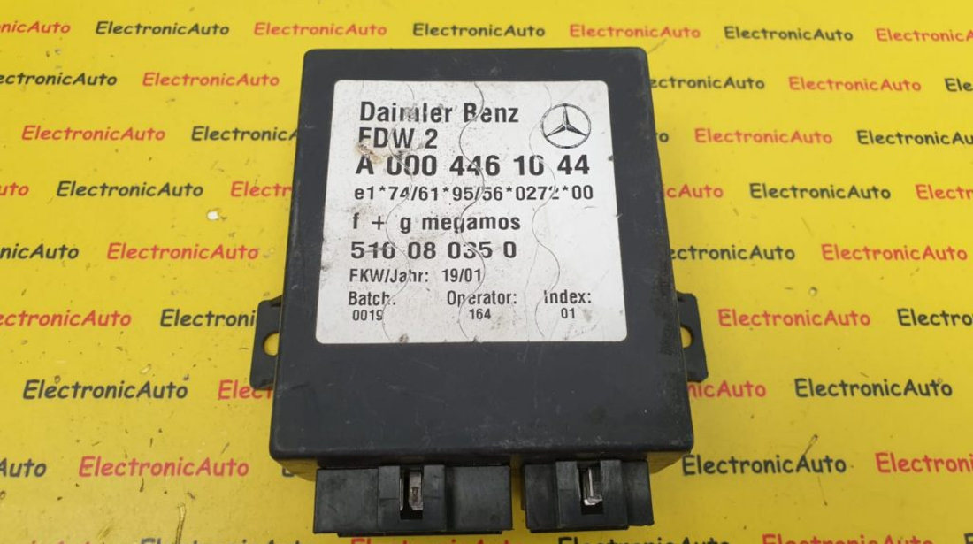 Modul Alarma Mercedes V-Klasse, A0004461044, 510080350, FDW2