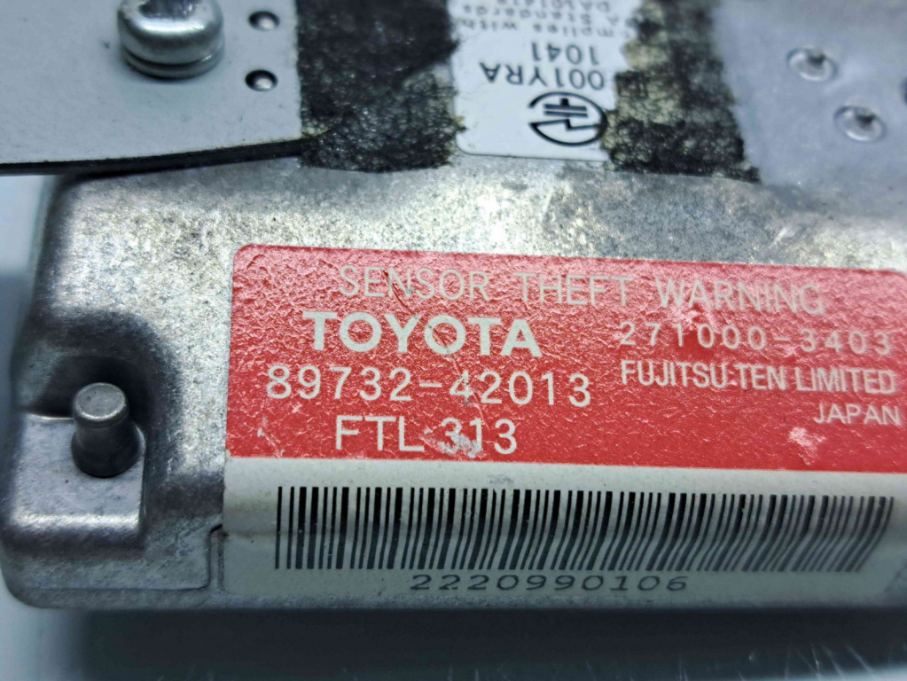 Modul alarma Toyota Rav 4 III (ACA3, ACE, ALA3, GSA3, ZSA3) [Fabr 2005-2013] 89732-42013