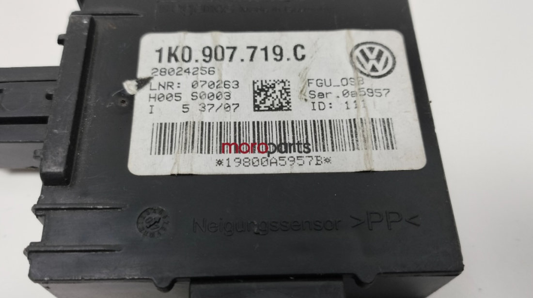 Modul alarma Volkswagen Touran (1T) Monovolum 2006 1.9 TDI OEM 1K0907719C