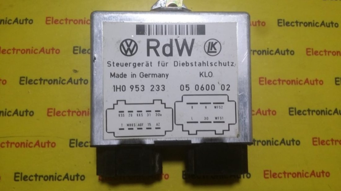 Modul Alarma VW Golf 3 1H0953233, 05060002