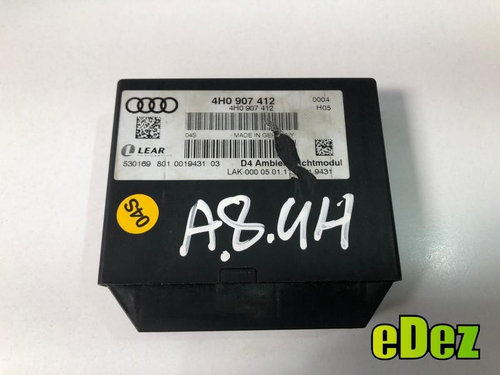 Modul ambient lumini Audi A6 (2010-2018) [4G2, C7] 4h0907412