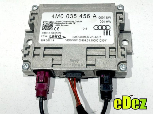 Modul amplificator antena Audi A4 (2015-2019) [8W2, B9] 4M0035456A