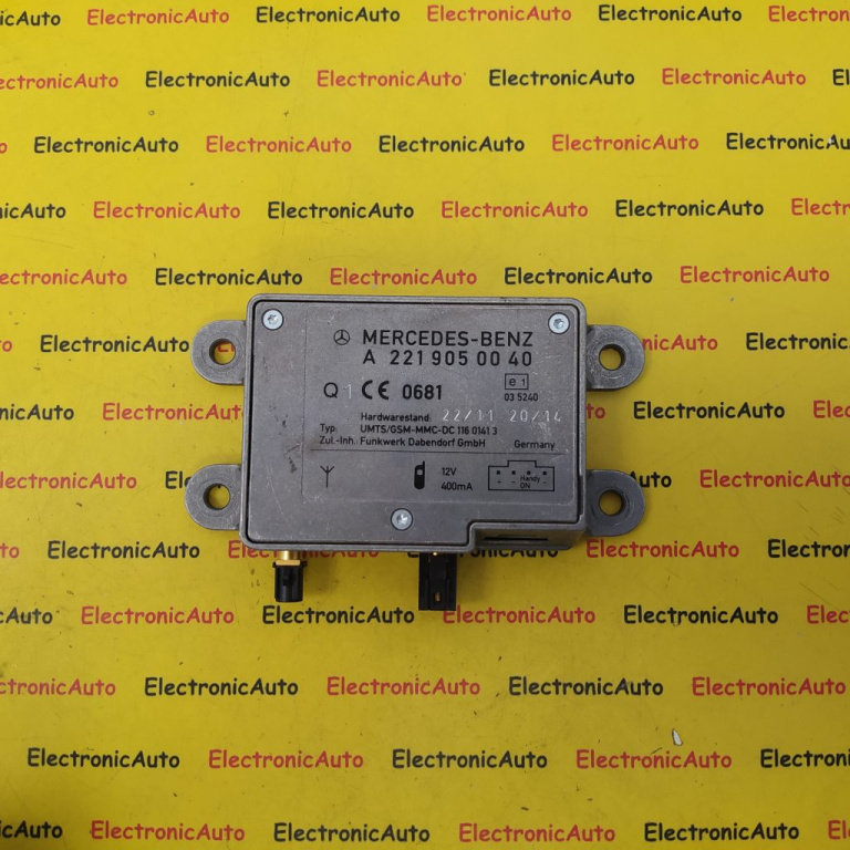 Modul Amplificator Antena Mercedes-Benz S-Class, A2219050040
