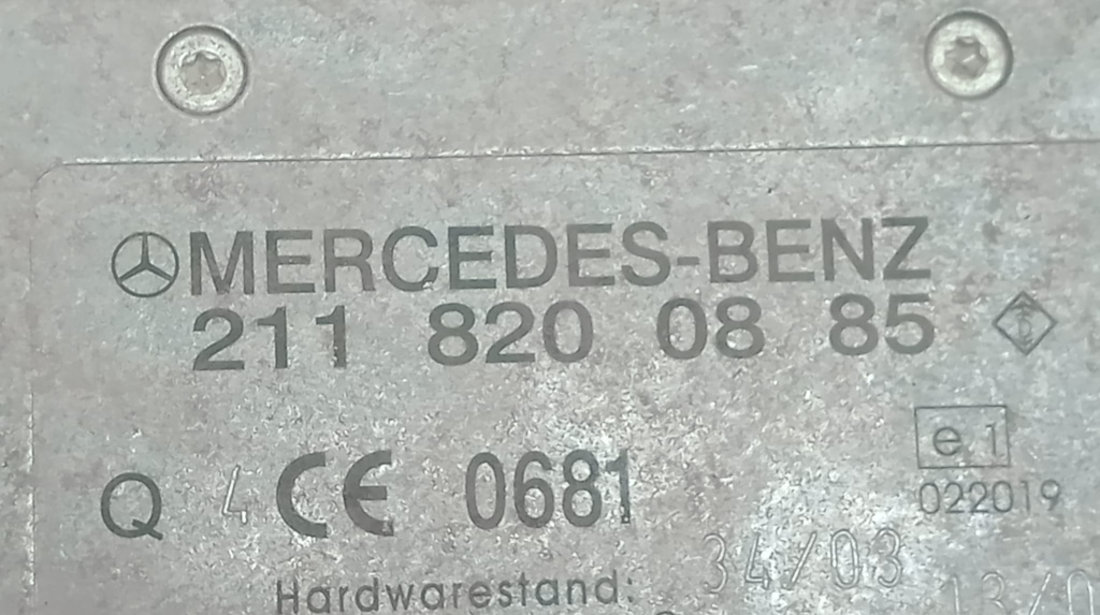 Modul amplificator antena radio 2118200885 Mercedes-Benz S-Class W221 [2005 - 2009]