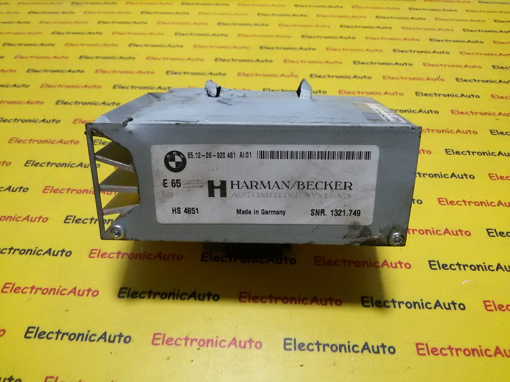 Modul Amplificator Audio BMW Seria 5 6 7 E60 E61 E63 E64 E65, 651206920461,
