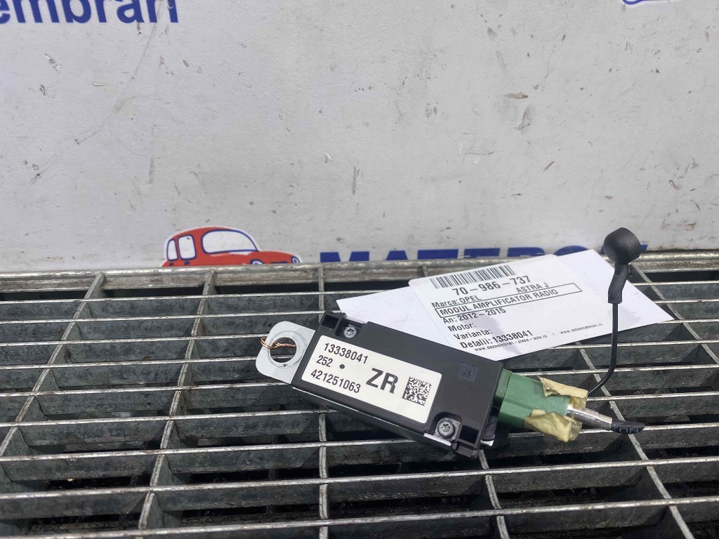 MODUL AMPLIFICATOR RADIO OPEL ASTRA J - - (2012 2015)