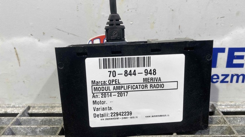 MODUL AMPLIFICATOR RADIO OPEL MERIVA B MERIVA B - - (2014 2017)