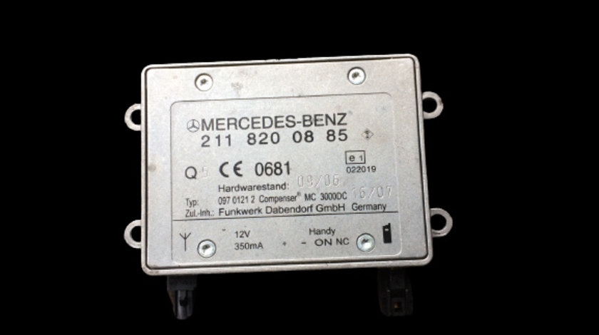 Modul antena 2118200885 Mercedes-Benz M-Class W164 [2005 - 2008] Crossover 5-usi ML 320 CDI 7G-Tronic (224 hp) V6 CDI - 642940 4MATIC