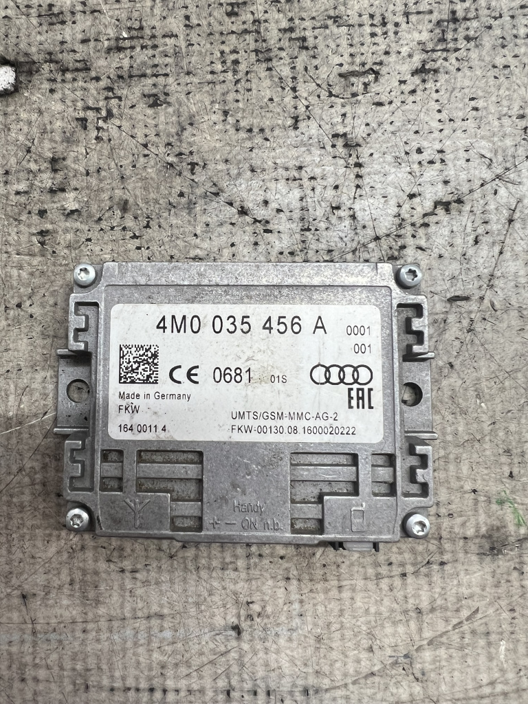 Modul antena Audi A4 B9 2016, 4M0035456A
