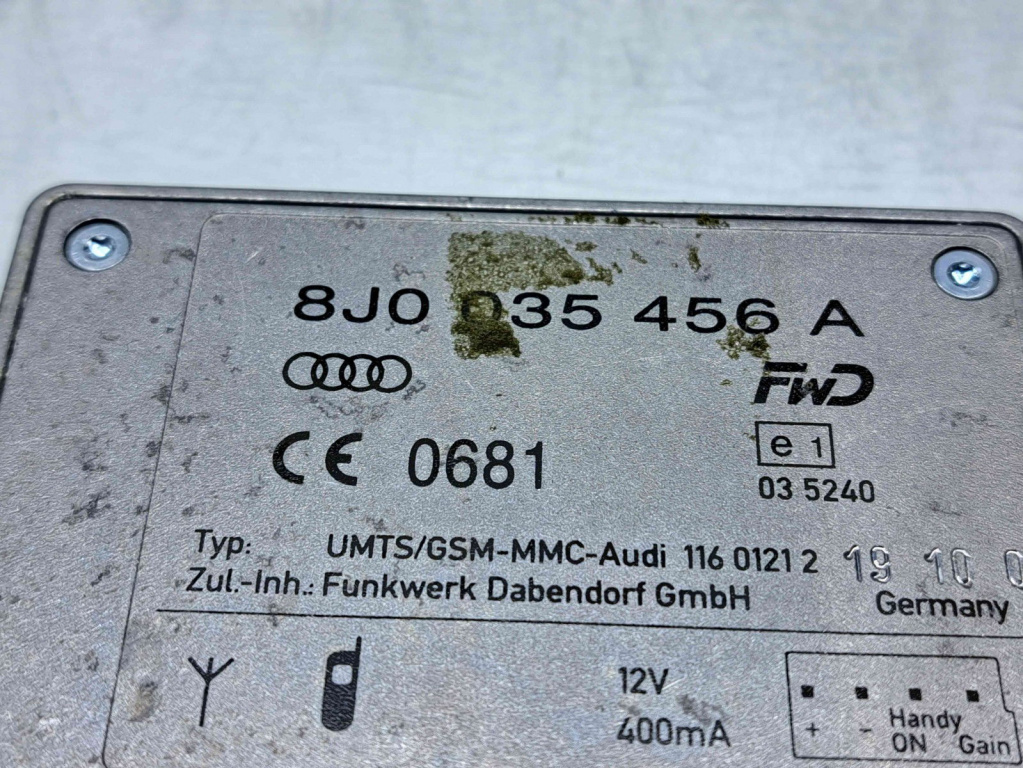 Modul antena Audi A6 Avant (4F5, C6) [Fabr 2005-2010] 8J0035456A