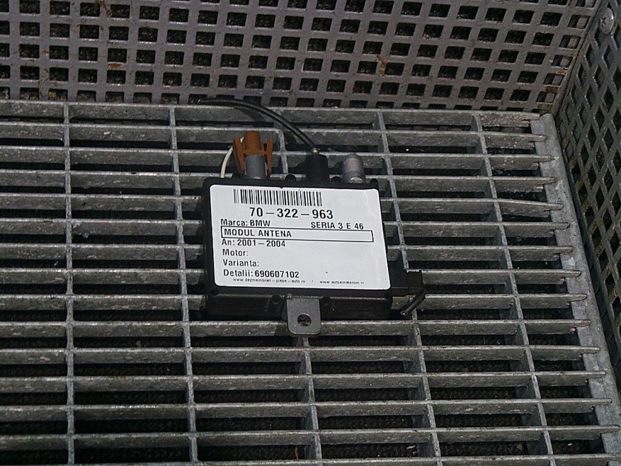 MODUL ANTENA BMW SERIA 3 E 46 SERIA 3 E 46 - - (2001 2004)