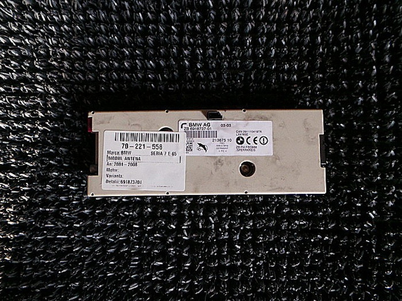 MODUL ANTENA BMW SERIA 7 E 65 SERIA 7 E 65 - - (2001 2008)