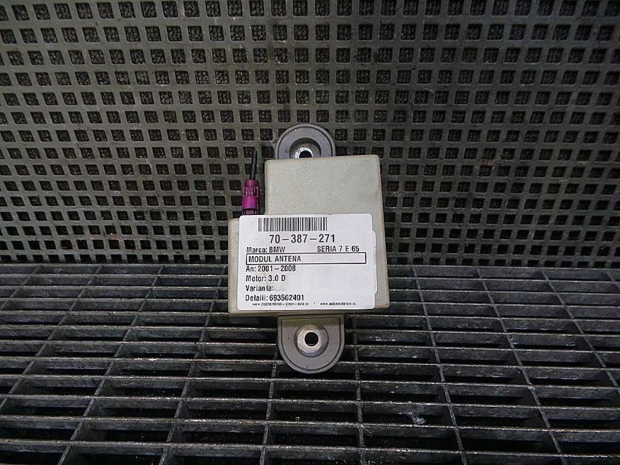MODUL ANTENA BMW SERIA 7 E 65 SERIA 7 E 65 3.0 D - (2001 2008)