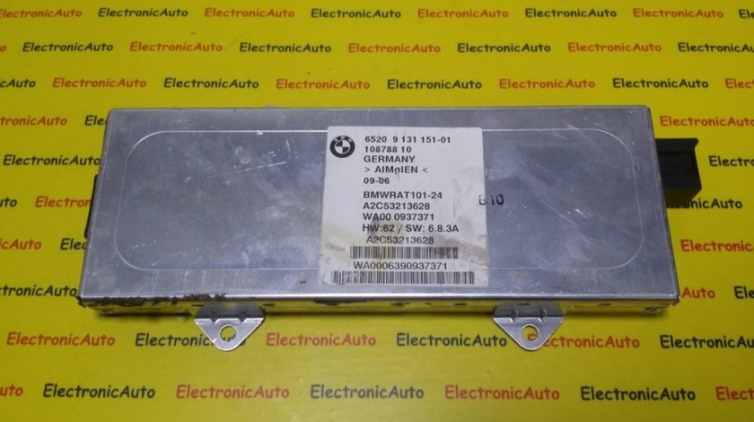 Modul Antena BMW Seria 7, E65, 6520913115101, 10878810