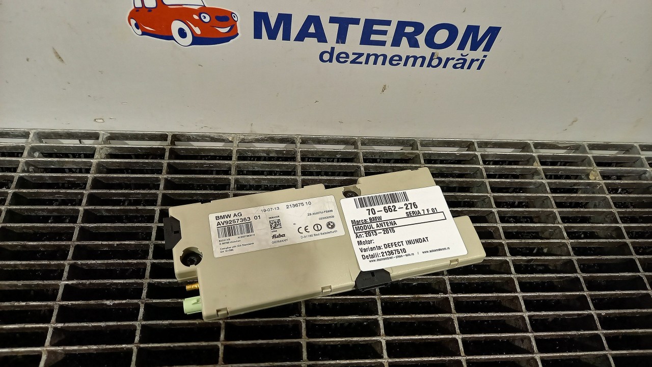 MODUL ANTENA BMW SERIA 7 F 01 - - (2013 2015)