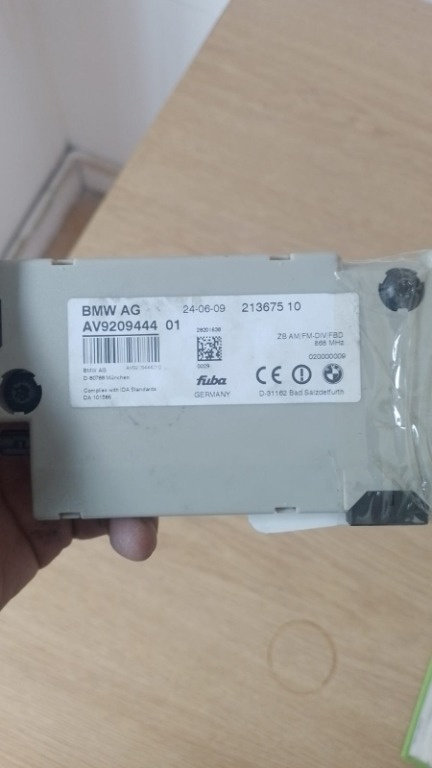 Modul antena BMW Seria 7 F01 3.0 d an 2009 cod AV920944401 / 21367510