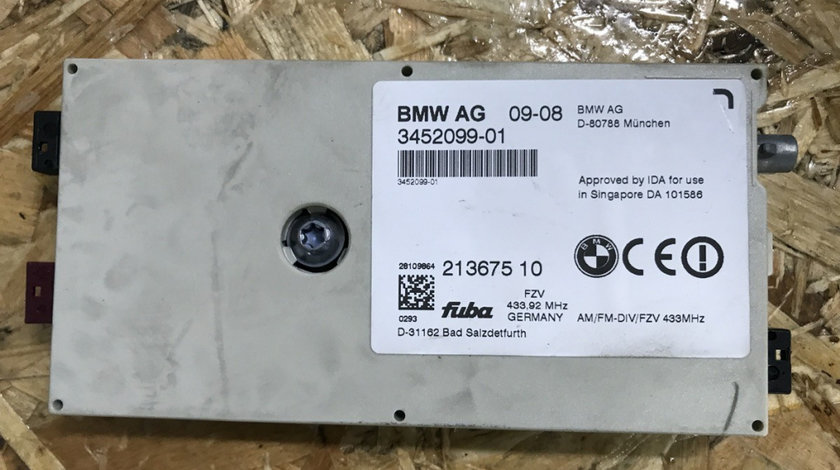 Modul antena BMW X3 E83 LCI suv 2008 (345209901)