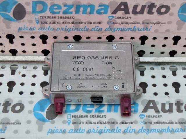 Modul antena, cod 8E0035456C, Audi A6 Avant (4F5, C6) 3.0tdi quattro (id:191459)