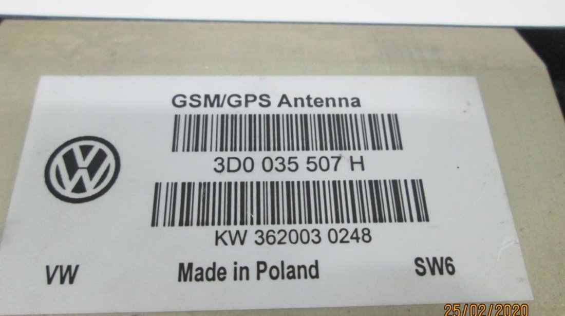 Modul antena GPS Vw Phaeton an 2003 2004 2005 2006 2007 cod 3D0035507H