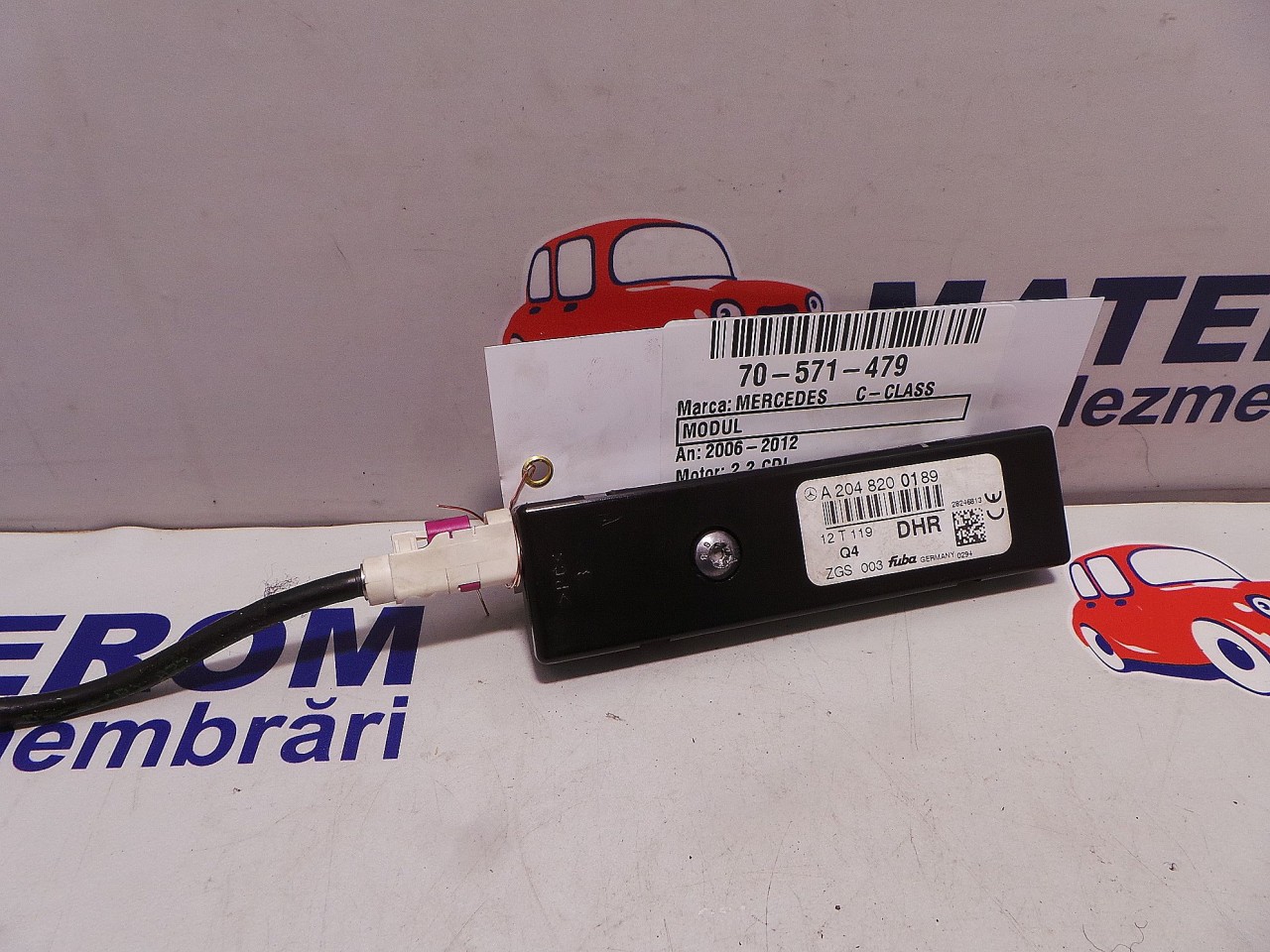 MODUL ANTENA MERCEDES C-CLASS 2.2 CDI - (2007 2011)