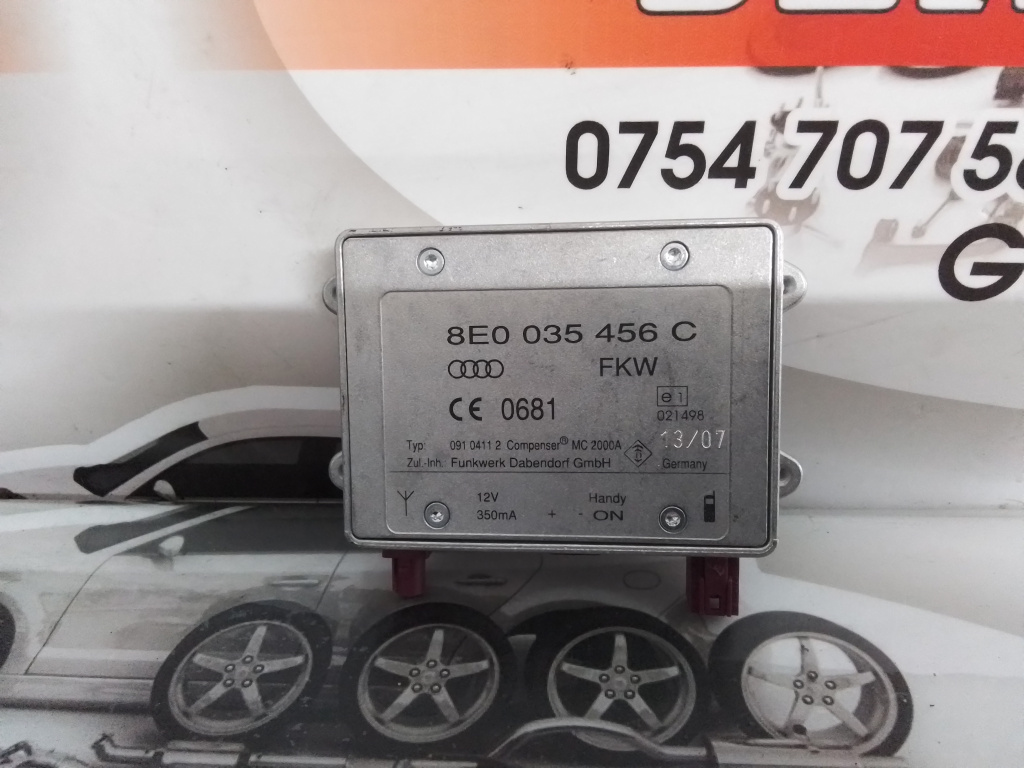 Modul antena radio Audi A4 (2004-2008) [8EC, B7] 2.2 Motorina 2007, 8E0035456C