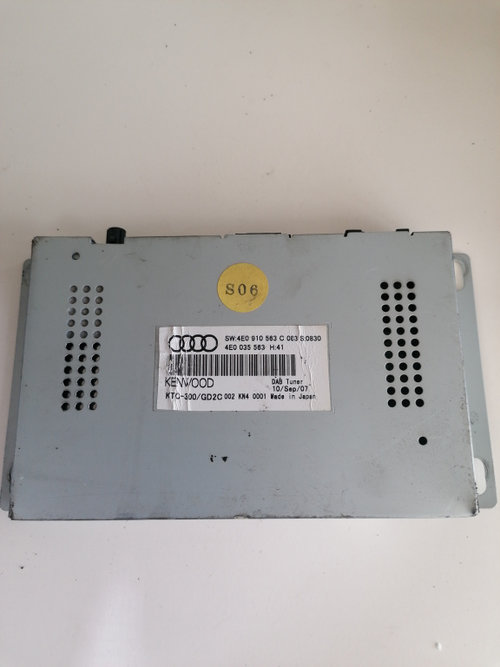 Modul antena radio Audi A8 (2002-2009) [4E] D3 3.0 Motorina 2008, 4E0035563