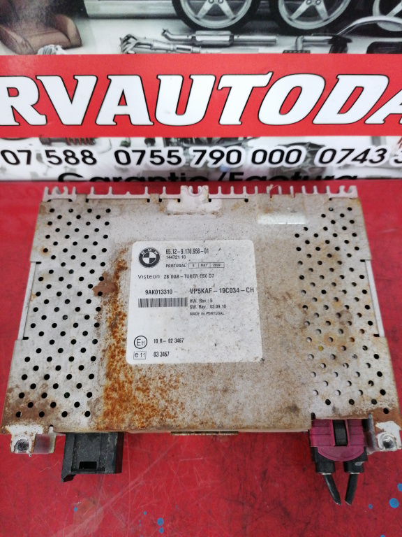 Modul antena radio BMW X6 (2008-2014) [E71, E72] 3.0 Motorina 2012, 65129176958 / 9176958