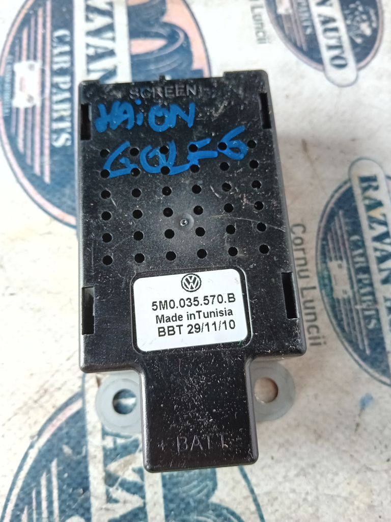 Modul antena Volkswagen Golf 6 2010, 5M0035570B