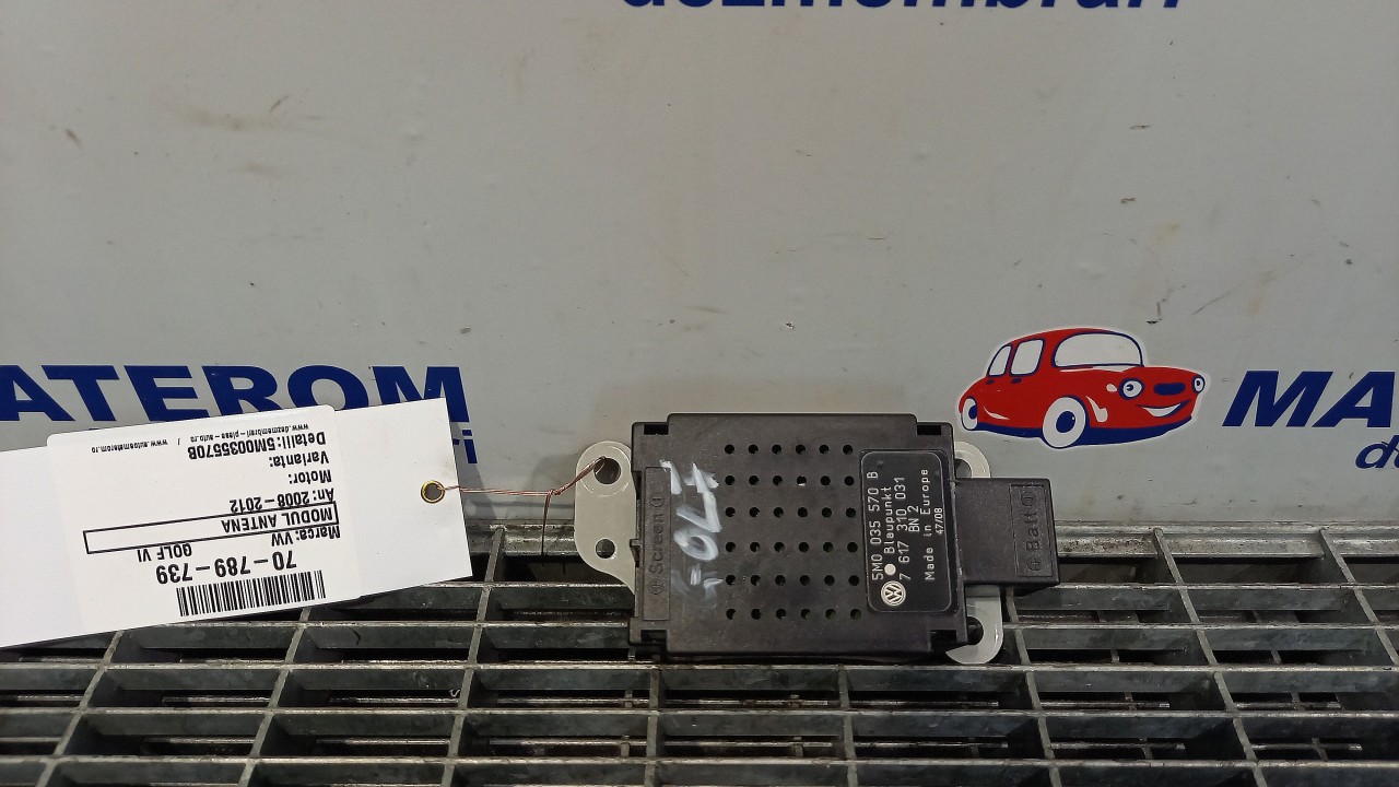 MODUL ANTENA VW GOLF VI - - (2008 2012)