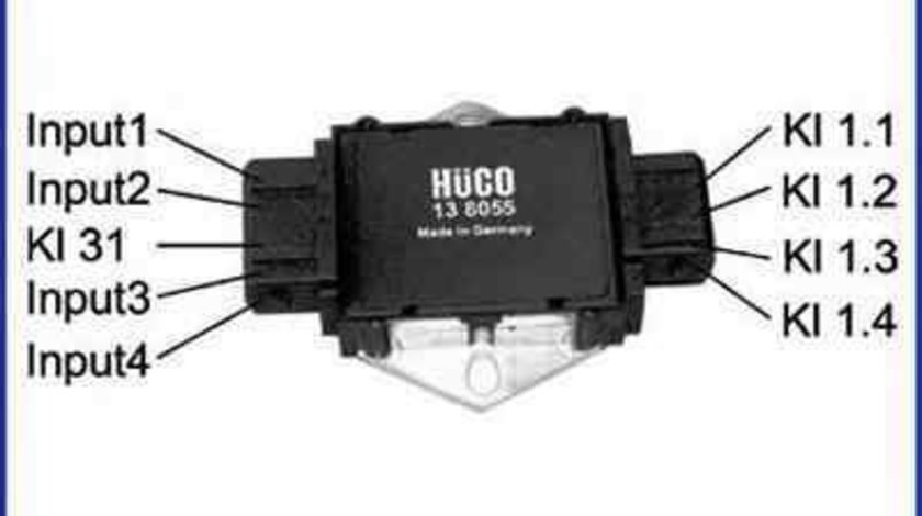 Modul aprindere AUDI A4 (8D2, B5) HÜCO 138055