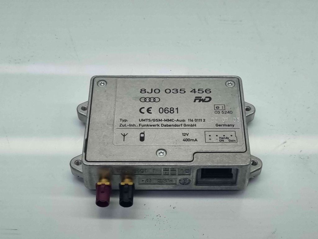 Modul audio Audi A4 (8K5, B8) Avant [Fabr 2008-2015] 8J0035456