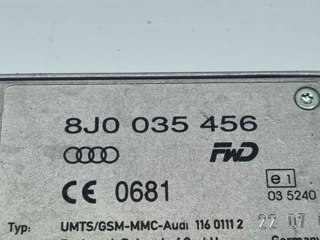 Modul audio Audi A4 (8K5, B8) Avant [Fabr 2008-2015] 8J0035456