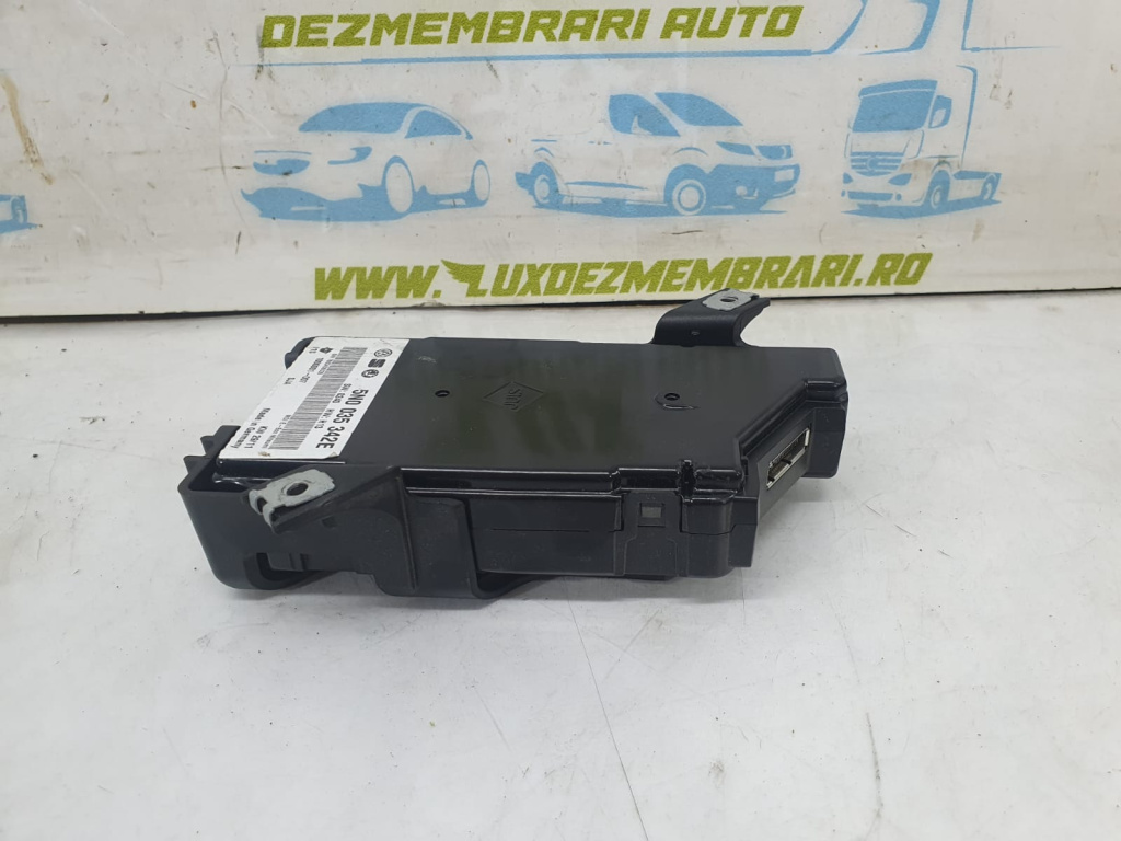 Modul audio interfata 5n0035342e Volkswagen VW Tiguan 5N [2007 - 2011]