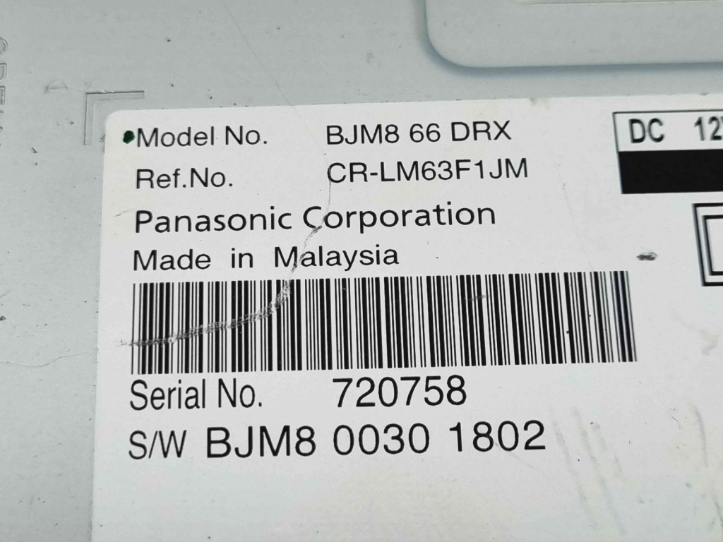 Modul audio MAZDA 3 Fastback [Fabr 2003-2009] BJM866DRX