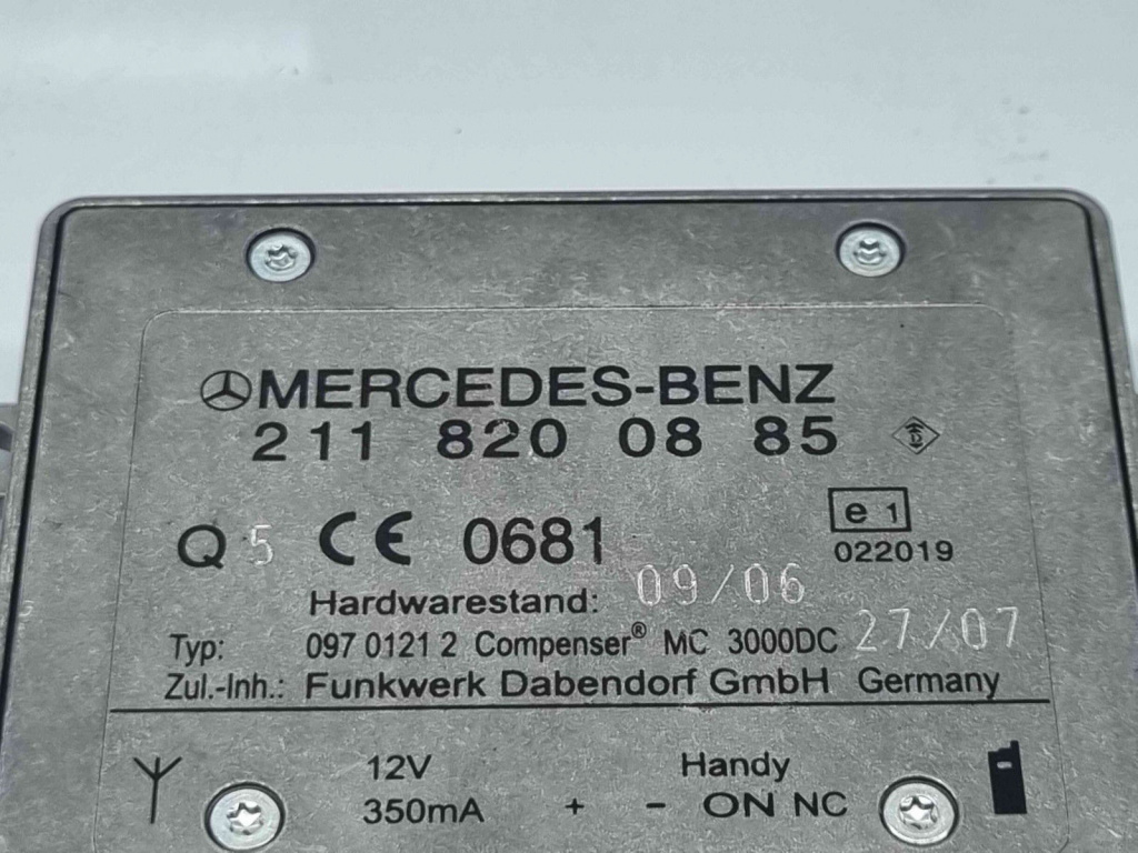 Modul audio Mercedes Clasa E (W211) [Fabr 2002-2009] 2118200885