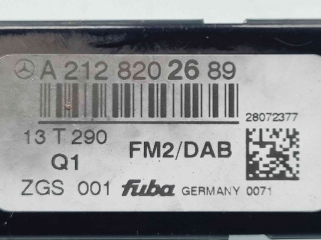 Modul audio Mercedes Clasa E (W212) Facelift [Fabr 2009-2016] A2129054903 A2128202689