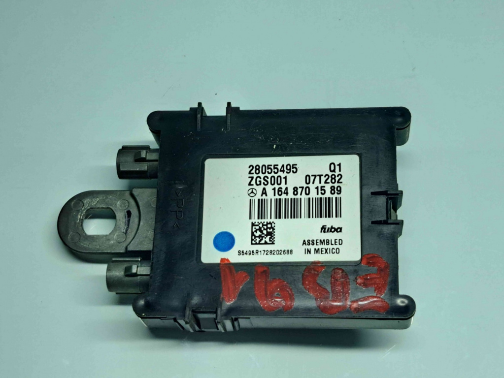 Modul audio Mercedes Clasa ML (W164) [Fabr 2005-2012] A1648701589