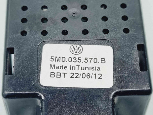 Modul audio Volkswagen Golf 6 (5K1) GTD [Fabr 2009-2013] 5M0035570B