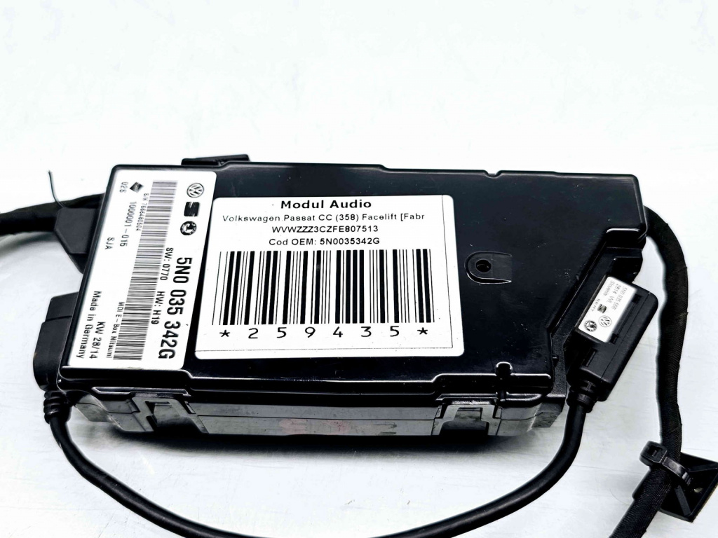 Modul audio Volkswagen Passat CC (358) Facelift [Fabr 2012-2016] 5N0035342G