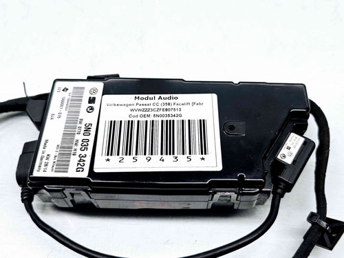 Modul audio Volkswagen Passat CC (358) Facelift [Fabr 2012-2016] 5N0035342G