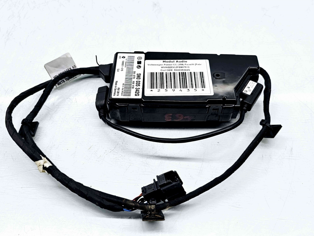 Modul audio Volkswagen Passat CC (358) Facelift [Fabr 2012-2016] 5N0035342G
