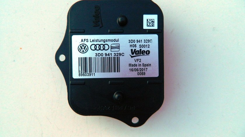 Modul Balast AFS Xenon Original Valeo VW,Seat,Audi cod 3D0941329C,3D0941329E,3D0941329B