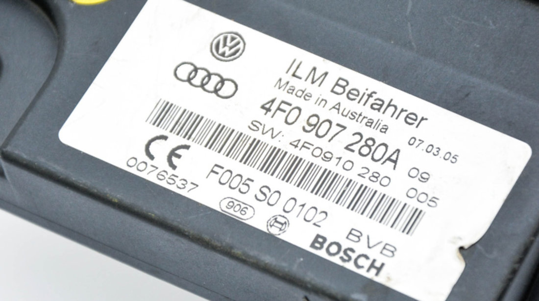 Modul Baterie Audi A6 (4F, C6) 2004 - 2011 4F0907280A, SW 4F0910280