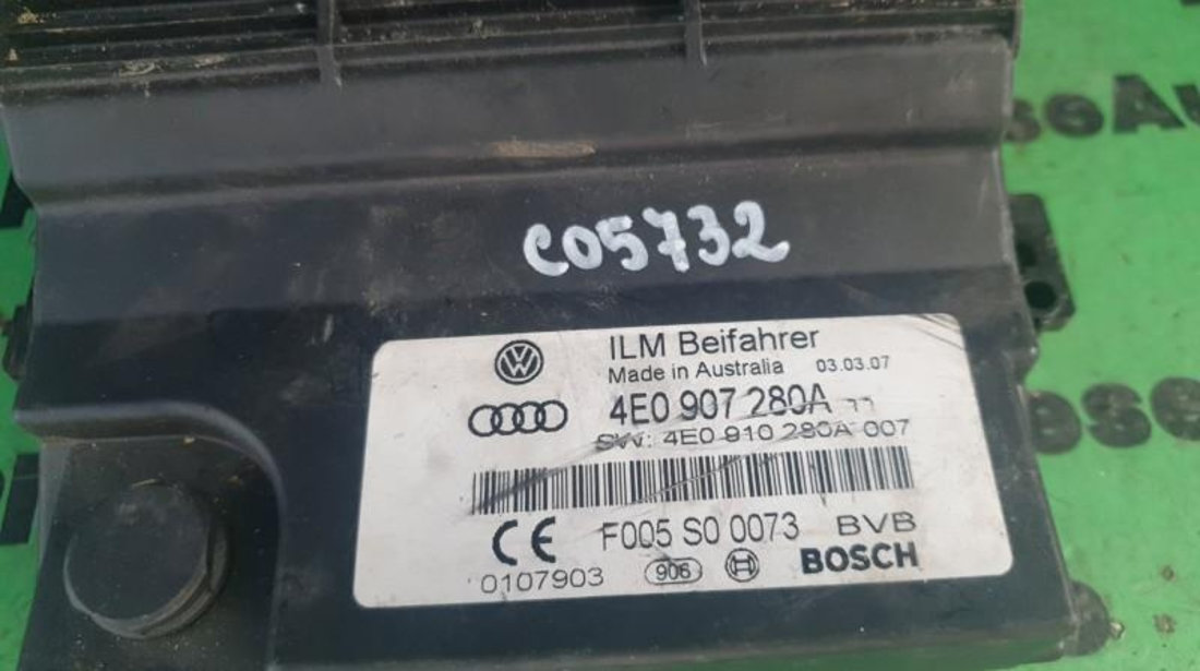 Modul baterie Audi A8 (2002-2009) [4E_] 4e0907280a