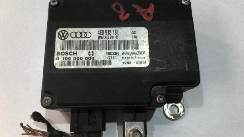Modul baterie Audi A8 (2002-2009) [4E] D3 4e0915181