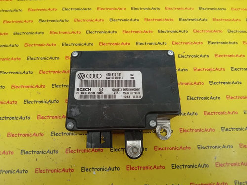 Modul baterie Audi A8 4E0915181, 4E0910181A