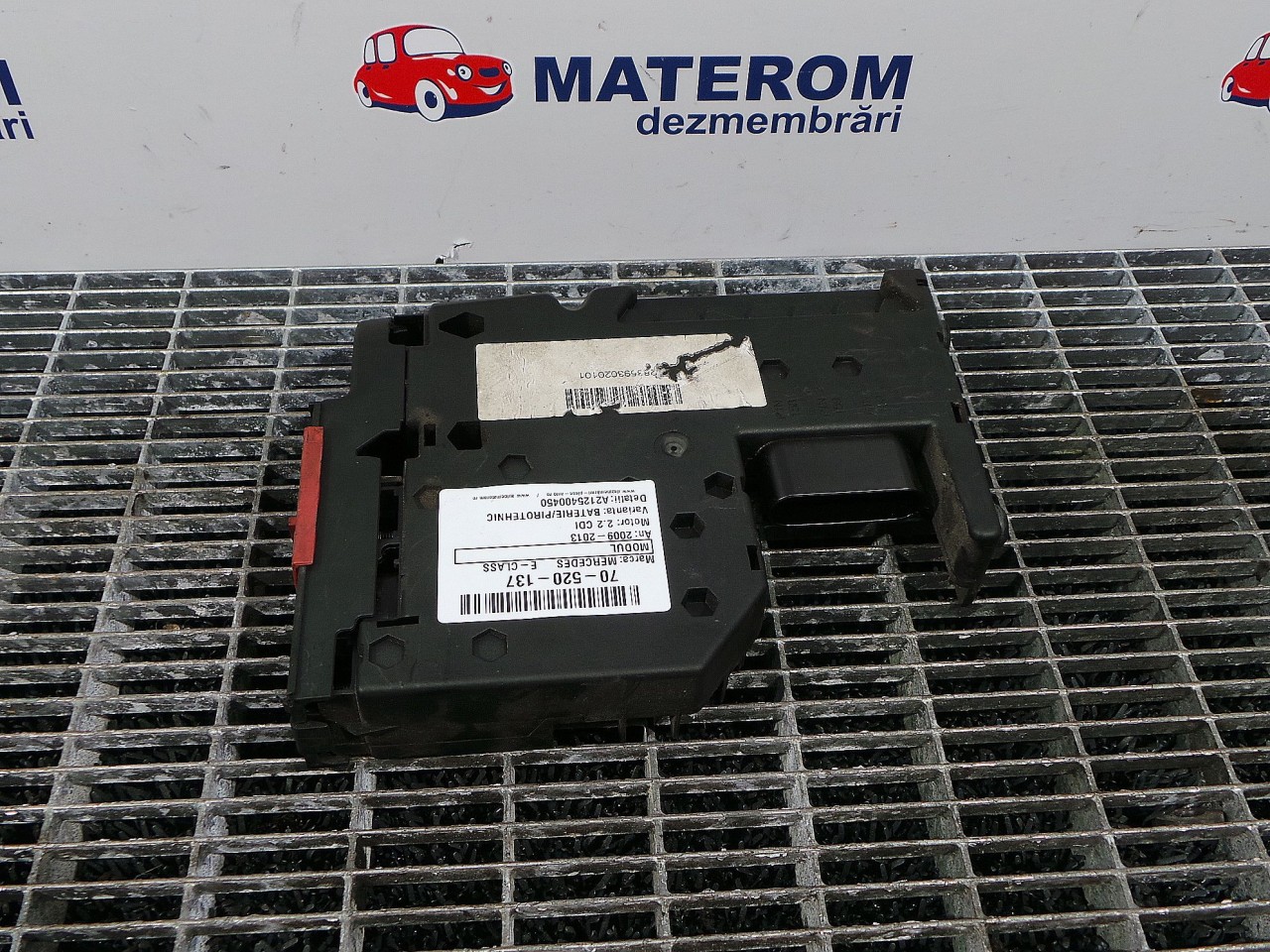 MODUL BATERIE PIROTECNIC MERCEDES E-CLASS E-CLASS 2.2 CDI - (2009 2013)